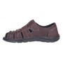 Sandale barbati casual din piele naturala Bordeaux GKR73VIS